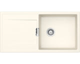 Chiuveta Bucatarie Cu O Cuva Schock Mono D-100l 100x51 Cm, Cu Picurator, Reversibila, Cristadur Magnolia