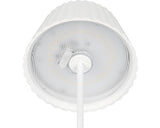 Veioza Cu Led Integrat Suarez 2w 200 Lumeni, Pentru Exterior Ip44, Incarcare Usb, Alba
