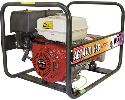 Generator De Curent Cu Benzina Agt 4701 Hsb 4200w, Motor Honda 270cm³