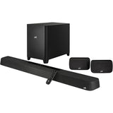 Soundbar POLK AUDIO Magnifi Max AX SR, 7.1.2, Wi-Fi, Bluetooth, Subwoofer Wireless, Dolby Atmos, Negru