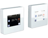 Termostat Wireless Digital Vitalheizung Hvhtft Wifi cu Touschscreen Alb