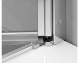 Paravan cada Radaway EOS PNJ, 70x152 cm, 1 element, sticla transparenta, profil crom, dreapta