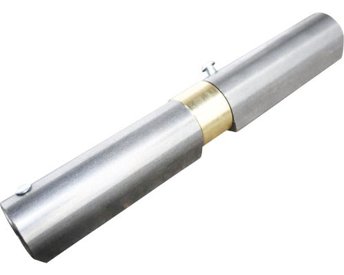 Set Balamale Sudabile Pentru Porti Metalice Ibfm Ø22x155 Mm, Cu Arc De Revenire & Rulment, Otel Zincat, 2 Piese