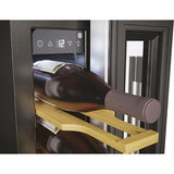 Racitor Vinuri Incorporabil Hoover HWCB,7 sticle, H 87 cm, Clasa G, Negru