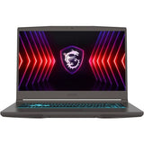 Laptop Gaming MSI Thin 15 B12UC-2036XRO, Intel Core i5-12450H pana la 4.4GHz, 15.6" Full HD, 16GB, SSD 512GB, NVIDIA GeForce RTX 3050 4GB, Free DOS, Negru