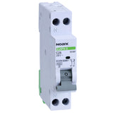 Siguranta electrica automata Noark 101597, 1P+N, 1 modul, curba C, cap. de rupere 4,5kA, 25A