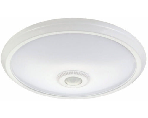 Plafoniera Cu Led Integrat Gelux 15w 1500 Lumeni, Sezor De Miscare, Alb