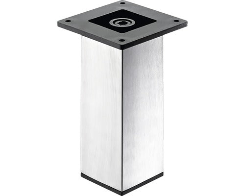 Picior Mobila Patrat Hettich Aryta 50x50x150 Mm, Otel Inoxidabil