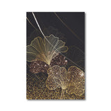 Tablou canvas 60x90 cm - Golden Monstera