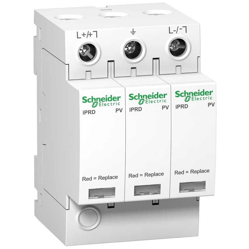 Limitator de supratensiuni, Tip 2, Poli 3, DIN, -25÷60°C, IP20, A9L40281 Schneider