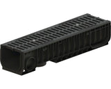 Rigola Polipropilena VODALAND Gratar Fonta 1000x260x200 mm Scurgere Verticala Ø 160 mm si Orizontala Ø 110 mm C 250 Trafic Carosabil