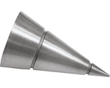 Capat Romana Con Argintiu Satinat Ø 20 Mm, Set 2 Buc