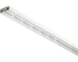 Sina Perdea Plastic 1 Canal, Alba, 180 Cm