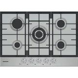 Plita incorporabila GRUNDIG GIGA 7235250 X, Gaz, 5 arzatoare, Inox
