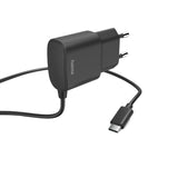 Incarcator cu USB-C, Hama 12 W, 1,0 m, negru