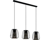 Lustra Curasao E27 Max. 3x40w, Negru/auriu