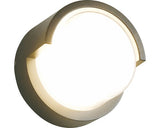 Aplica Cu Led Integrat Malaga K 12w 1080 Lumeni, Pentru Exterior Ip65, Plastic Negru