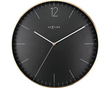 Ceas Perete Nextime Glamour Negru Ø 40 Cm