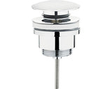Ventil click-clack rotund, crom, baterii sanitare