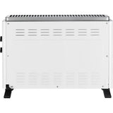 Convector Electric de Podea MIDEA NDK20-21AE, 3 Trepte Putere, 2000 W, Termostat Reglabil, Alb