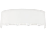 Aplica Cu Led Integrat Ray B 8w 680 Lumeni, Pentru Exterior Ip44, Alba