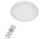 Plafoniera Cu Led Integrat Briloner 20w 1900 Lumeni, Lumina Rgb, Plastic/alb Stele