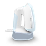 Aparat de calcat vertical cu abur Tefal Access Steam Pocket DT3041E1, 1300 W, 20 g/min, Oprire automata, Albastru