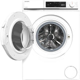 Masina de Spalat Rufe Frontala SHARP ES-NFA914BWNA-EE, AllergySmart, 9 kg, 1400 rpm, Clasa A, Alb