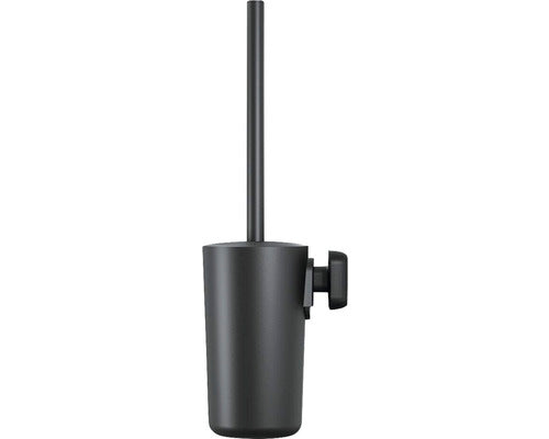 Perie Wc Cu Suport Tiger Carv Negru Mat 800245