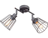 Sina Spoturi Vitaluce Ve4589 E27 Max. 2x40w, Negru