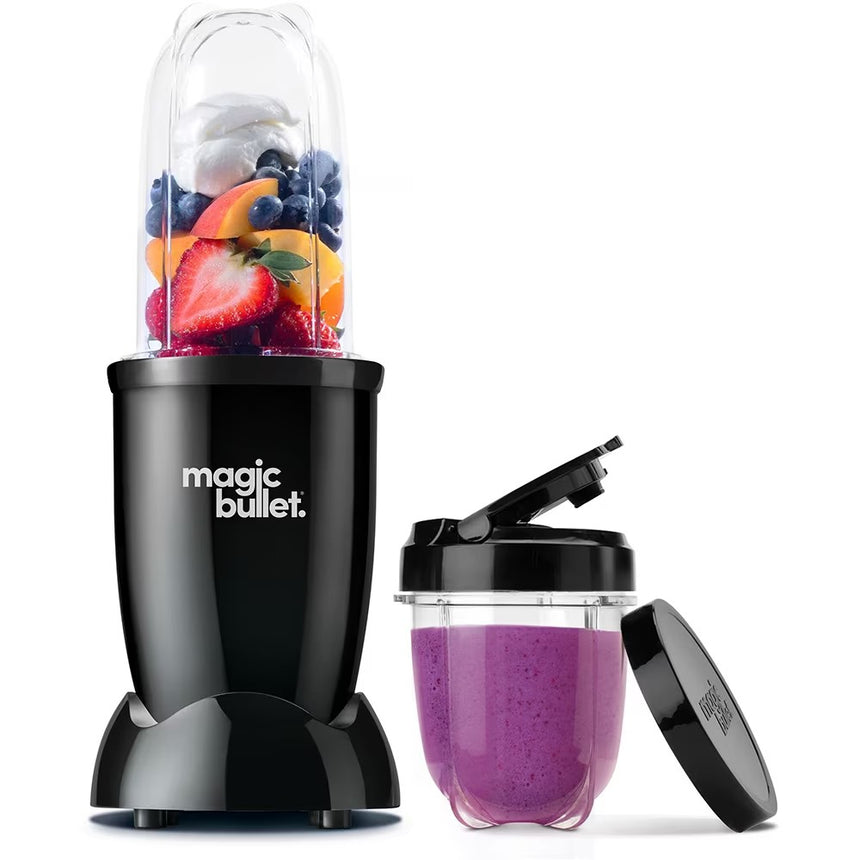 Blender Nutrbullet Magic 0C22300070, 200 W, 1 viteza, cupa 355 ml, cupa 560 ml, negru