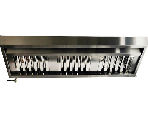 Hota Profesionala de Perete tip SNACK Seria 900,2000 m³/h, 90x45 cm Inox fara Ventilator