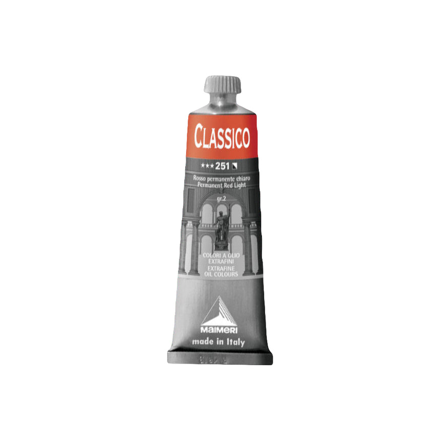 Culoare in Ulei Classico Maimeri - Permanent Red Light - 60 ml