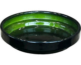 Farfurie Ghiveci Upcycle Ø 16 Cm Metal Gri Verde