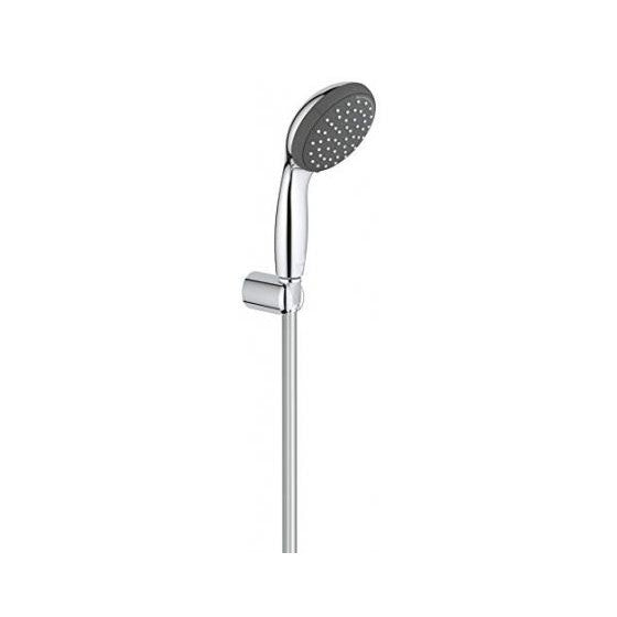 Set de dus, Grohe 27950000 Vitalio Start 100, doua functii, suport de montare pe perete, teava de 1750 mm, crom