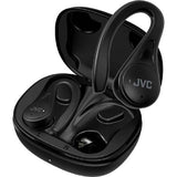Casti JVC HA-EC25T, True Wireless, Bluetooth, In-Ear, Microfon, Negru