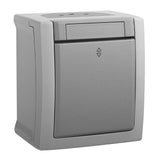 Intrerupator cap-scara IP54 Pacific Panasonic, PT, gri