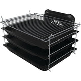Aragaz GORENJE GEC6C61BMB, 4 arzatoare, Electric, L 60 cm, Negru
