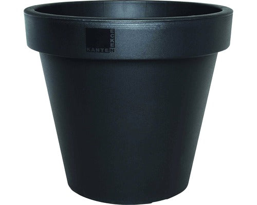 Ghiveci E&k, Plastic, Ø 60 Cm, Antracit