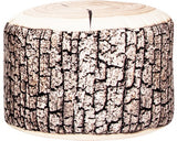 Taburet Puf Sitting Point Rotund Dotcom Wood Model Buturuga 50x30 Cm
