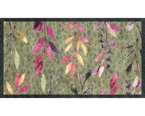 Traversa Water Color Leaves 66x120 Cm