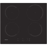 Plita incorporabila Candy CI642C, Inductie, 4 zone de gatit, Rouch control, Booster, 60 cm, Negru