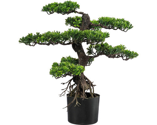 Planta Artificiala Bonsai Zada In Ghiveci H 75 Cm Verde