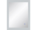 Oglinda Baie Cu Led Cordia Shine Line 60x65 Cm Senzor Touch Ip 44