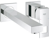 Baterie lavoar Grohe Eurocube 23447000, 1/2'', montare pe perete, marimea L, monocomanda, necesita set fixare, crom