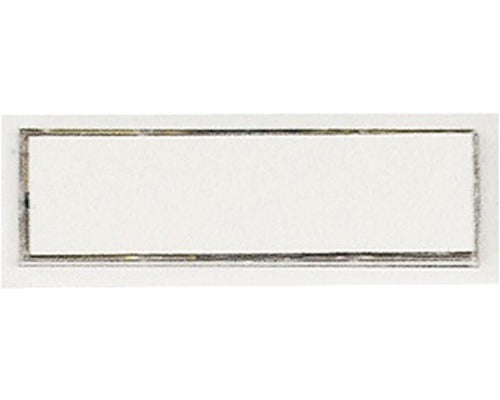 Buton Pentru Sonerie Cu Fir Friedland 8-12v, Culoare Alba Si Eticheta Pentru Nume