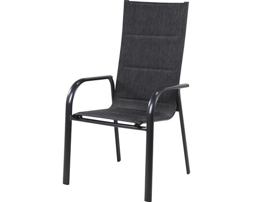 Scaun Suprapozabil Garden Place Eve Metal 67x60x108 Cm Gri Inchis