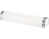 Aplica cu LED integrat Vltava 20W 2200 lumeni, pentru baie IP44, crom/alb