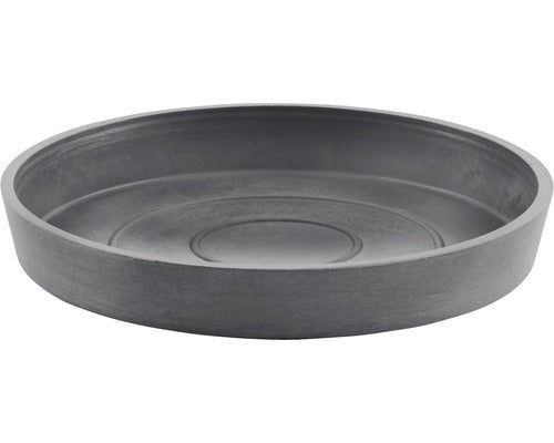 Farfurie Rotunda Ecopots Plastic Ø 15 Cm H 2, 5 Cm Gri