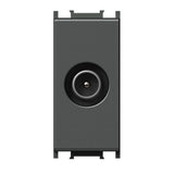 Modul Priza TV simpla 1m antracit, negru